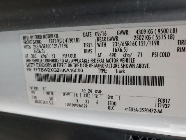 2017 Ford Transit Delivery van