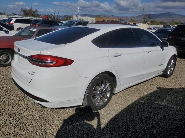 2017 Ford Fusion se Hybrid
