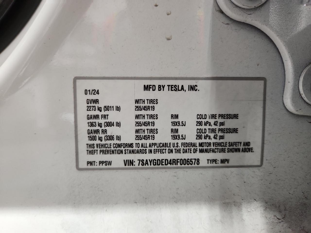 2024 Tesla Model y