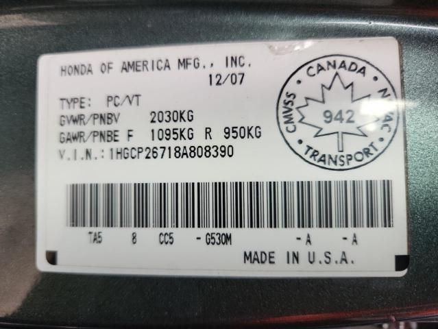 2008 Honda Accord ex