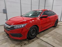 Honda salvage cars for sale: 2016 Honda Civic lx