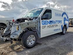 Salvage trucks for sale at Houston, TX auction: 2021 Niss AN NV 1500 Utility / Service Van
