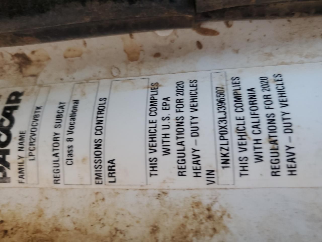 2020 Kenworth T880 Dump Truck