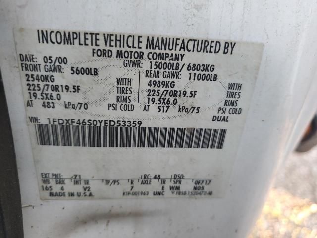 2000 Ford F450 Utility / Service Truck