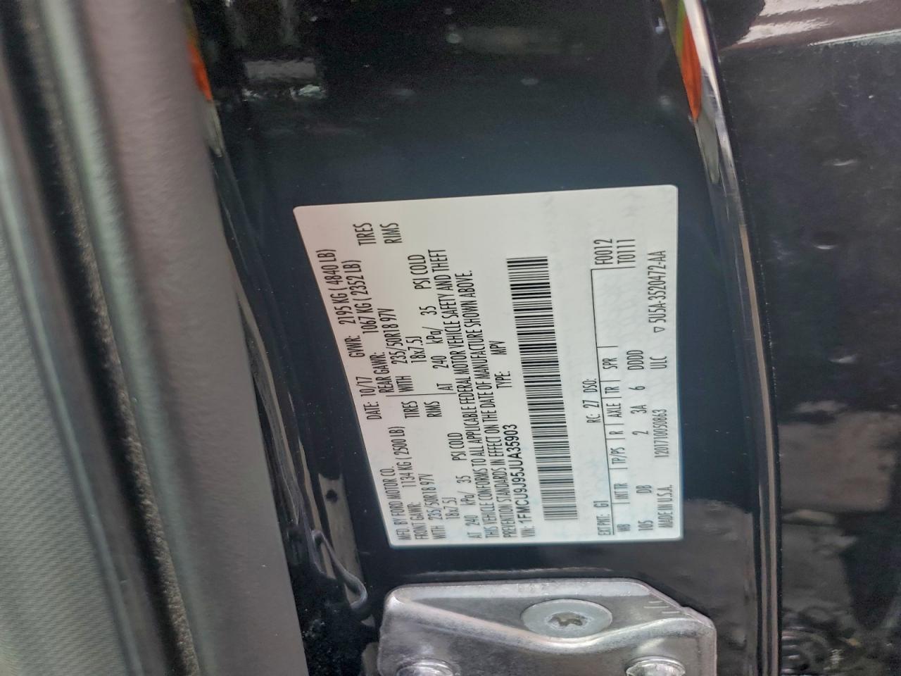 2018 Ford Escape Titanium