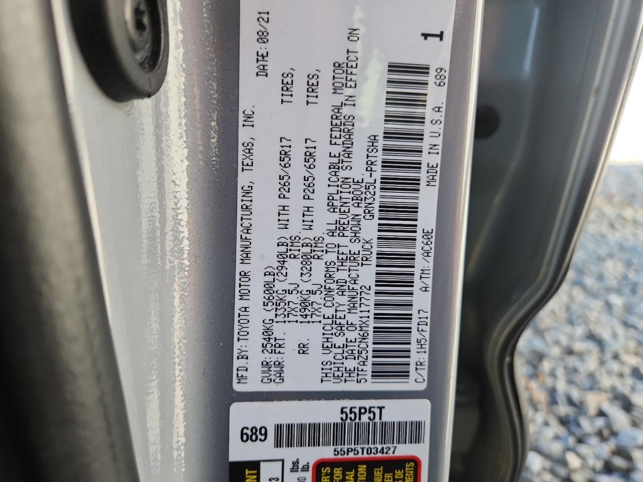 2021 Toyota Tacoma TRD Sport