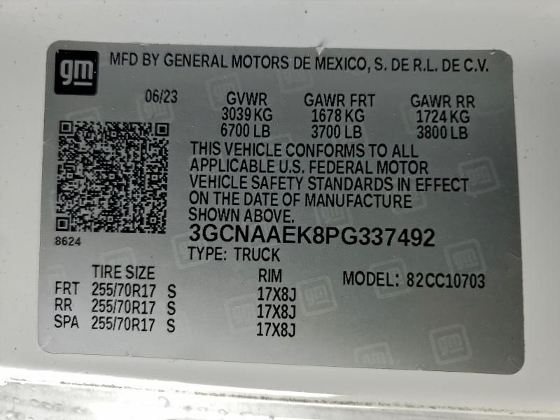 2023 Chevrolet Silverado C1500