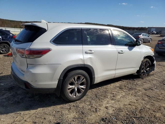 2014 Toyota Highlander le