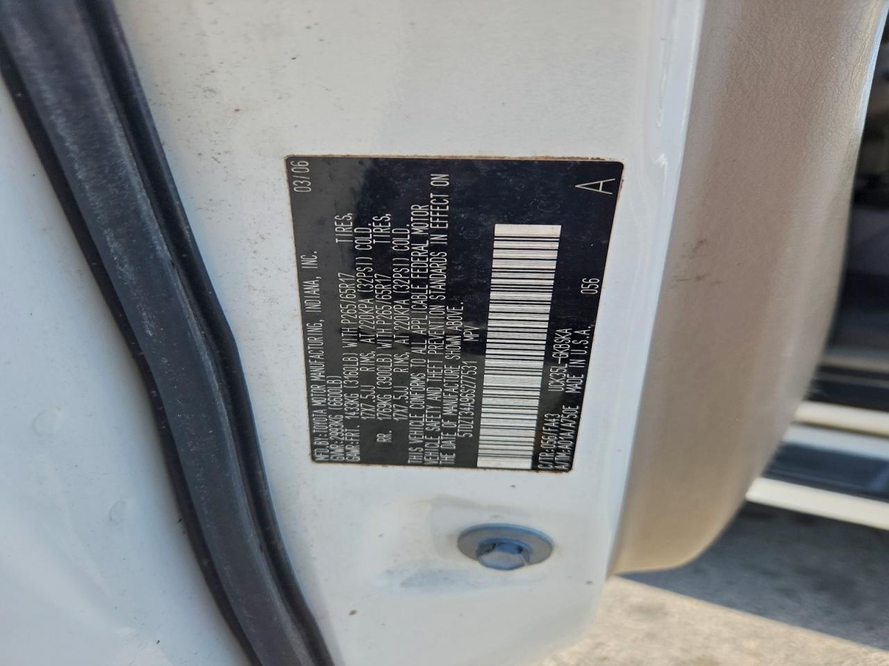 2006 Toyota Sequoia SR5