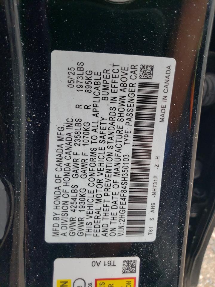 2025 Honda Civic Sport
