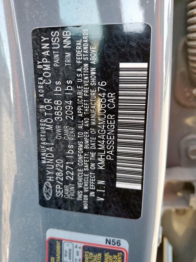 2021 Hyundai Elantra sel