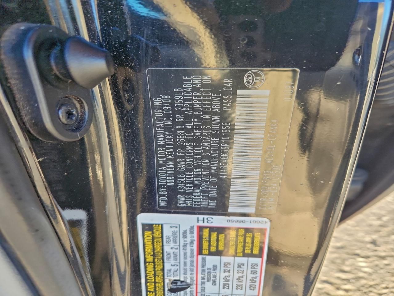 2009 Toyota Camry Base