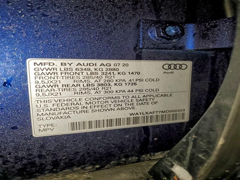 2021 Audi Q7 Premium Plus