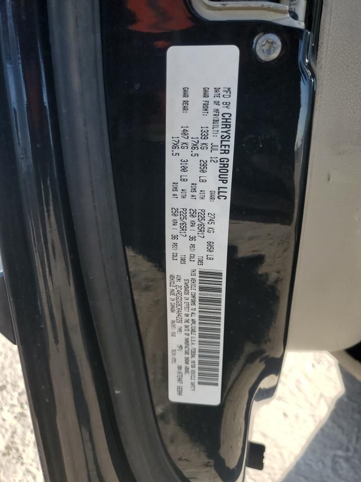 2012 Dodge Grand Caravan Crew