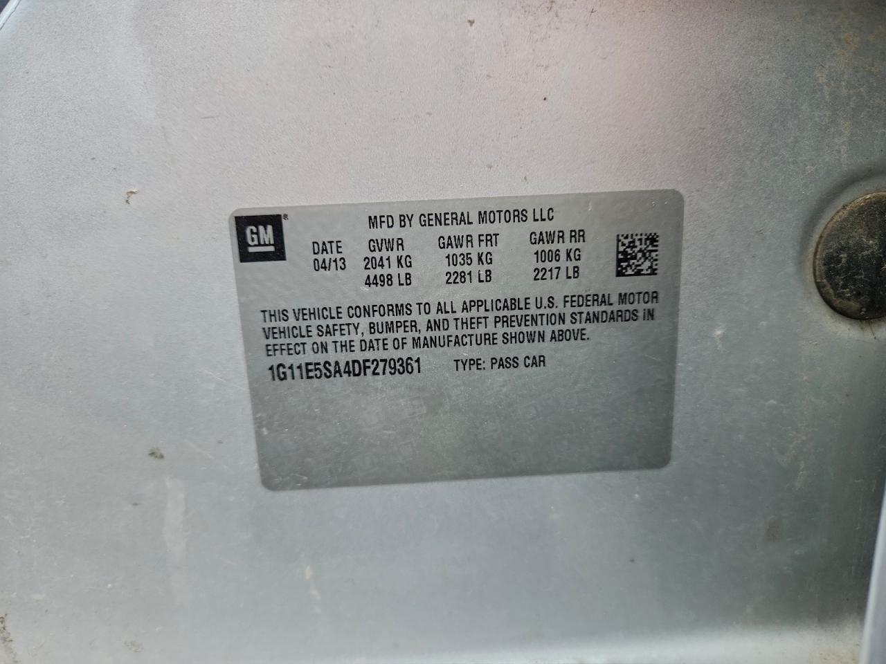 2013 Chevrolet Malibu 2LT