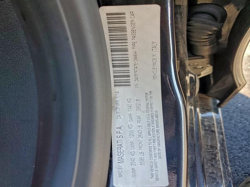 2014 Maserati Ghibli s