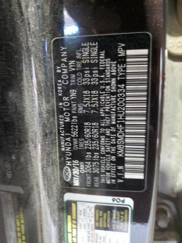 2017 Hyundai Santa fe se