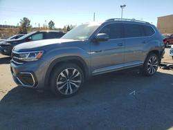 Volkswagen Vehiculos salvage en venta: 2021 Volkswagen Atlas sel Premium R-line