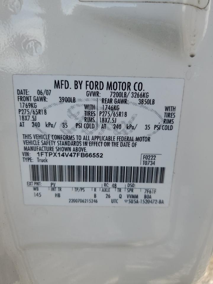 2007 Ford F150