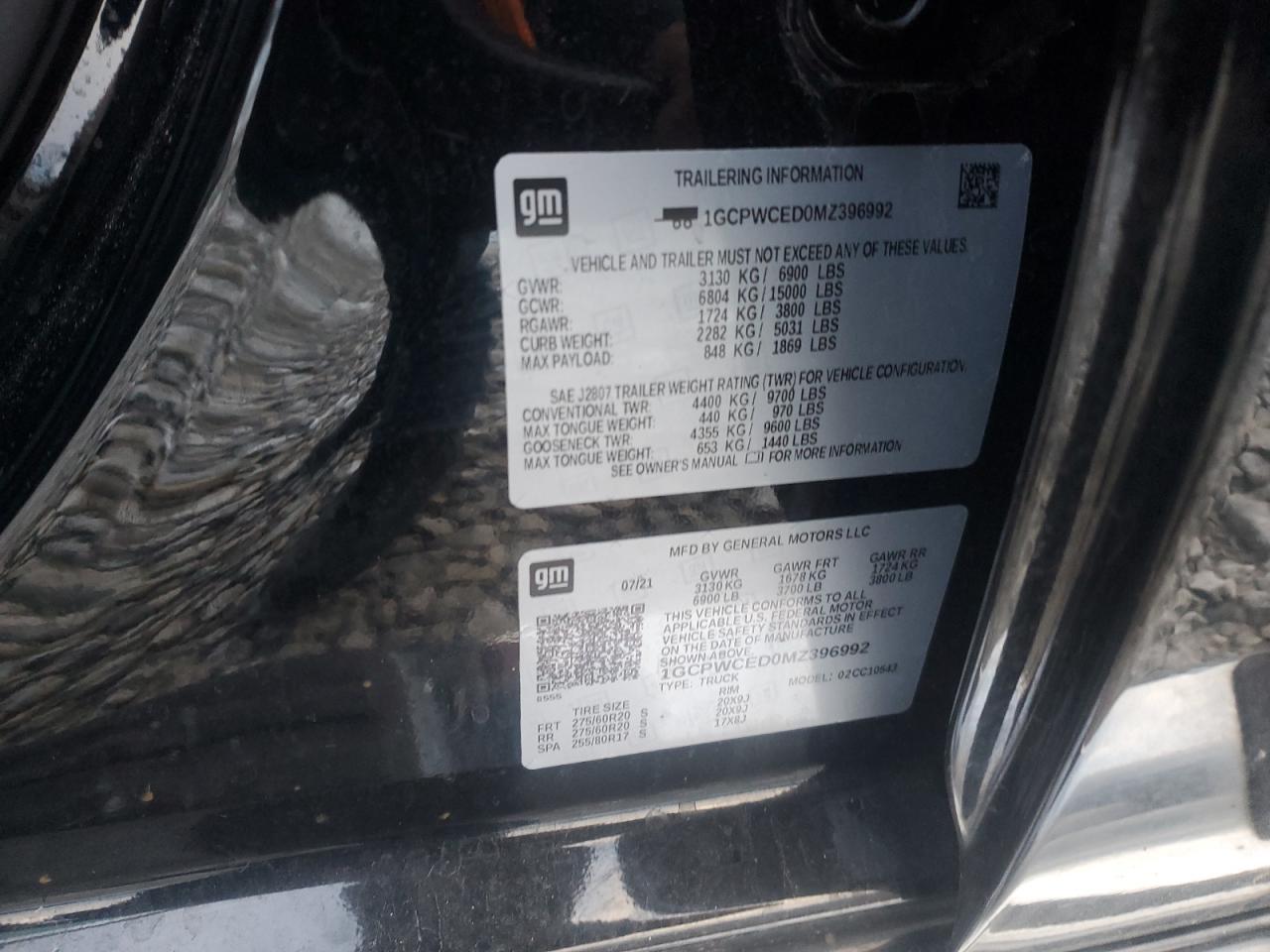 2021 Chevrolet Silverado C1500 LT