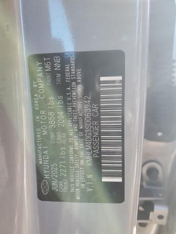 2025 Hyundai Elantra sel Sport