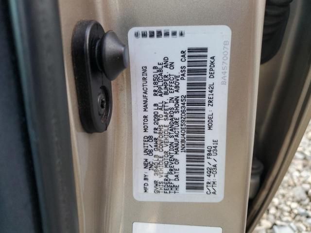 2009 Toyota Corolla Base