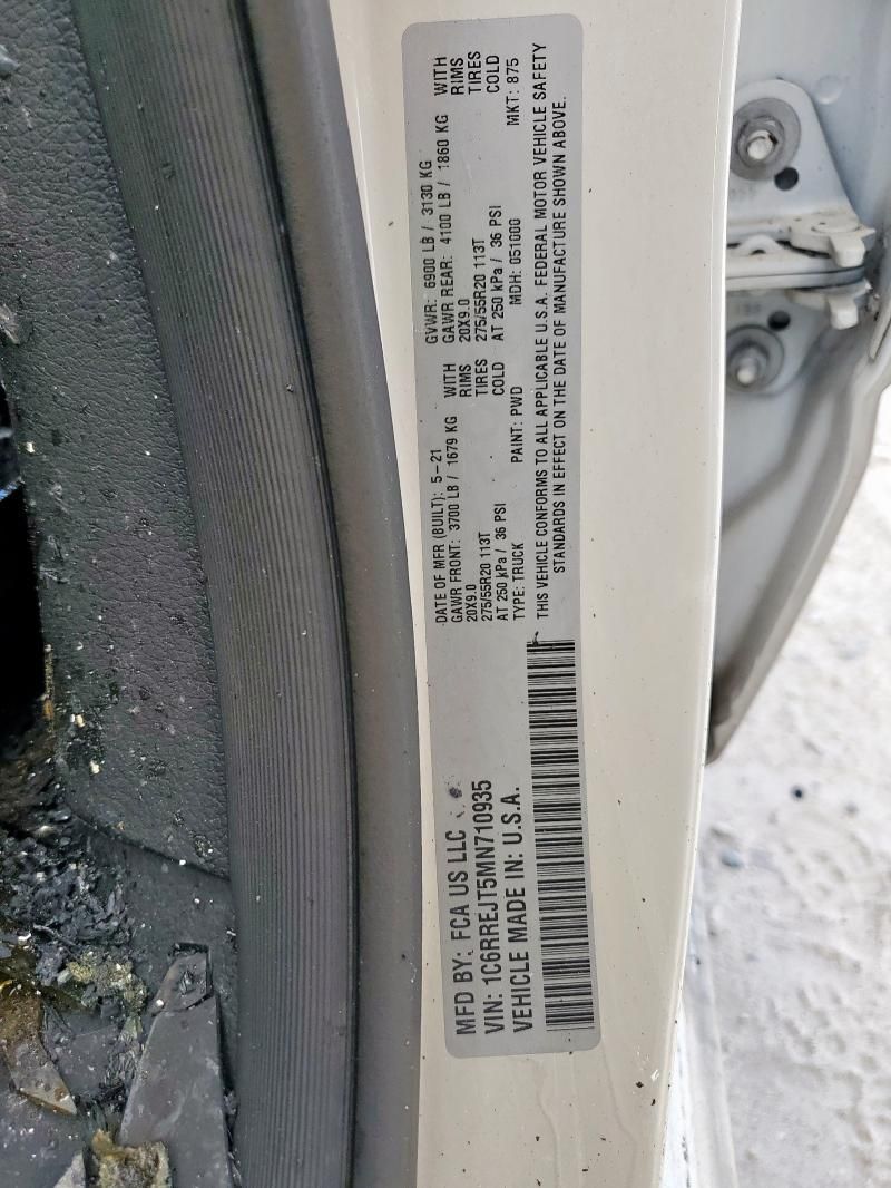 2021 Dodge 1500 Laramie