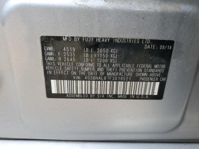 2015 Subaru Legacy 2.5i Limited