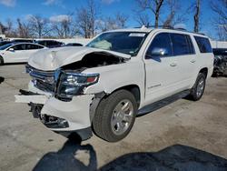 Salvage cars for sale from Copart Bridgeton, MO: 2018 Chevrolet Suburban K1500 Premier