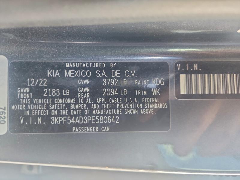 2023 KIA Forte Gt-line