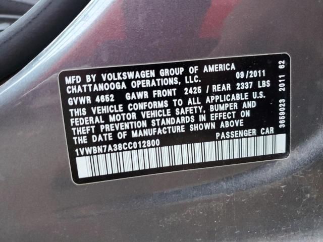 2012 Volkswagen Passat se
