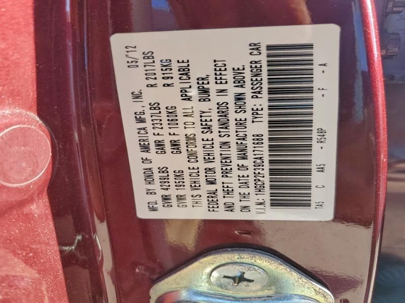 2012 Honda Accord lx