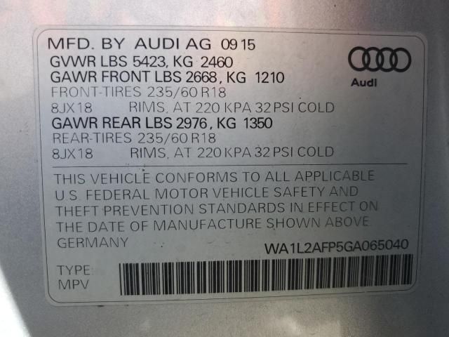 2016 Audi Q5 Premium Plus