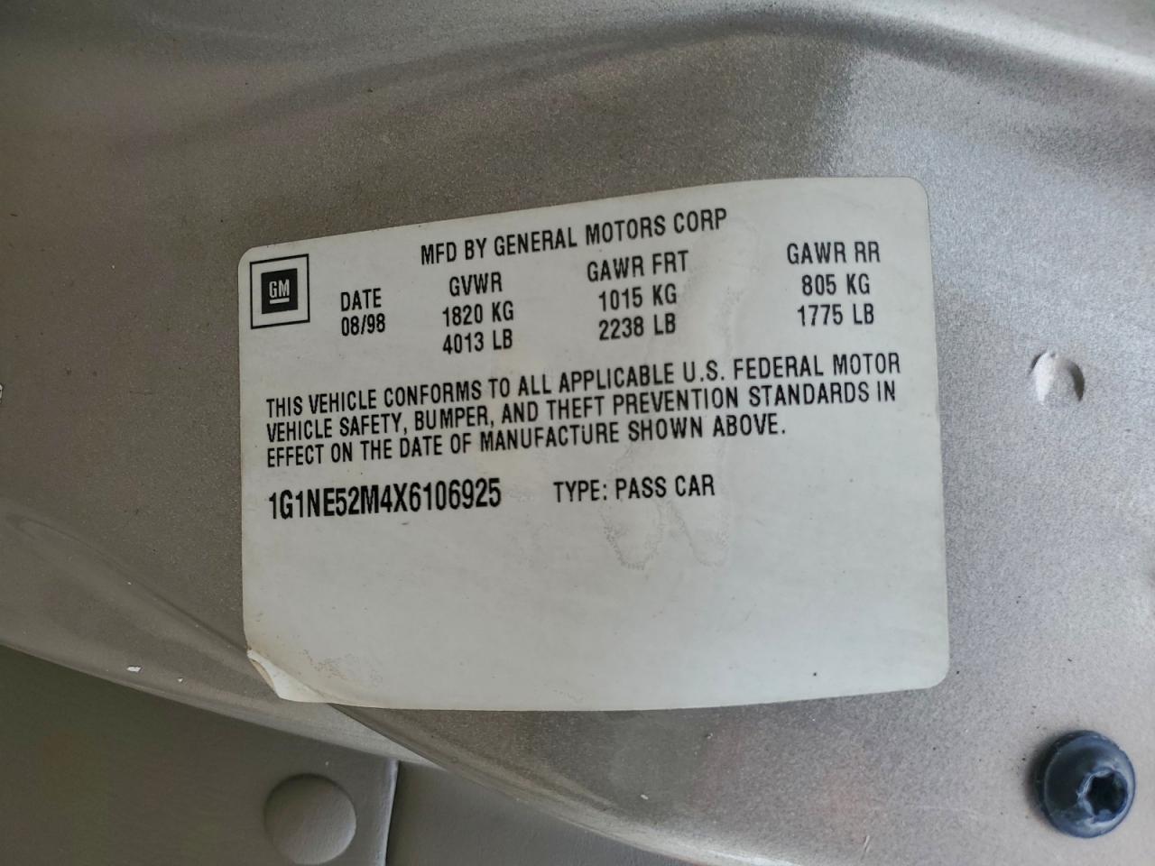 1999 Chevrolet Malibu ls