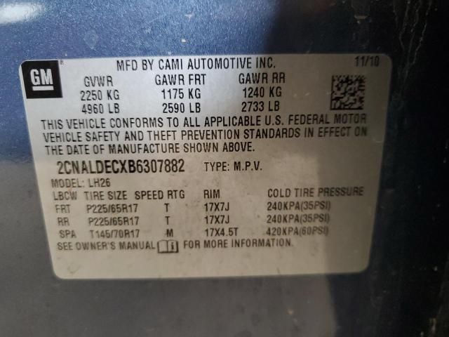 2011 Chevrolet Equinox lt