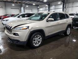Salvage cars for sale from Copart Ham Lake, MN: 2014 Jeep Cherokee Latitude