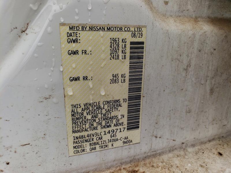 2020 Nissan Altima sl