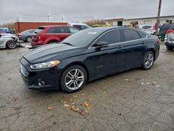Ford Fusion Vehiculos salvage en venta: 2016 Ford Fusion Titanium hev