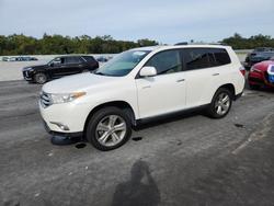 Vehiculos salvage en venta de Copart Apopka, FL: 2012 Toyota Highlander Limited