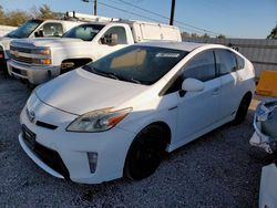 Salvage cars for sale from Copart Houston, TX: 2012 Toyota Prius