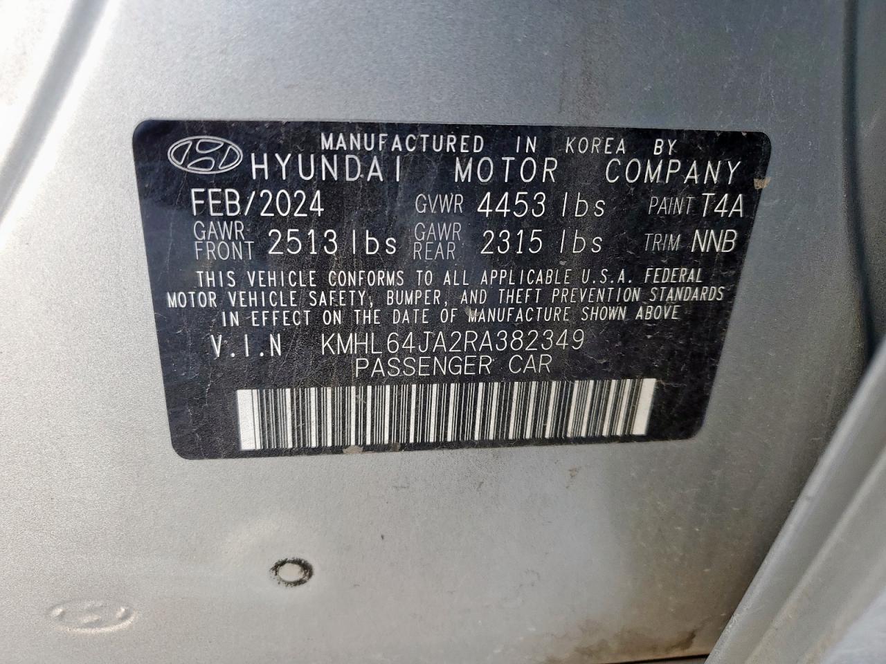 2024 Hyundai Sonata sel