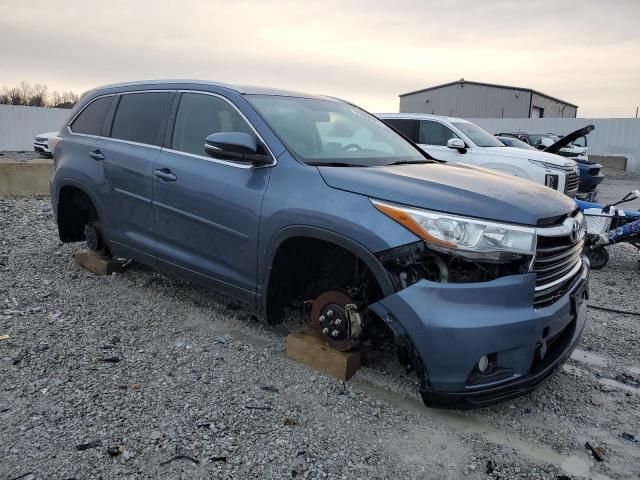 2015 Toyota Highlander xle