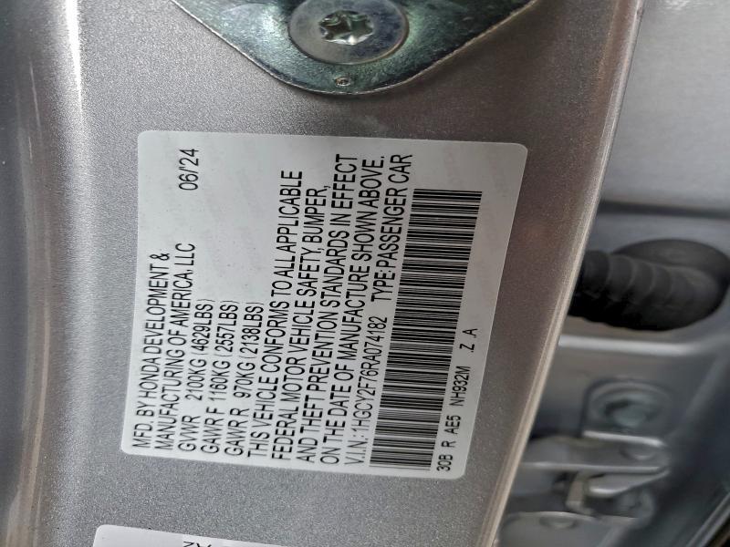 2024 Honda Accord Hybrid Sport-l