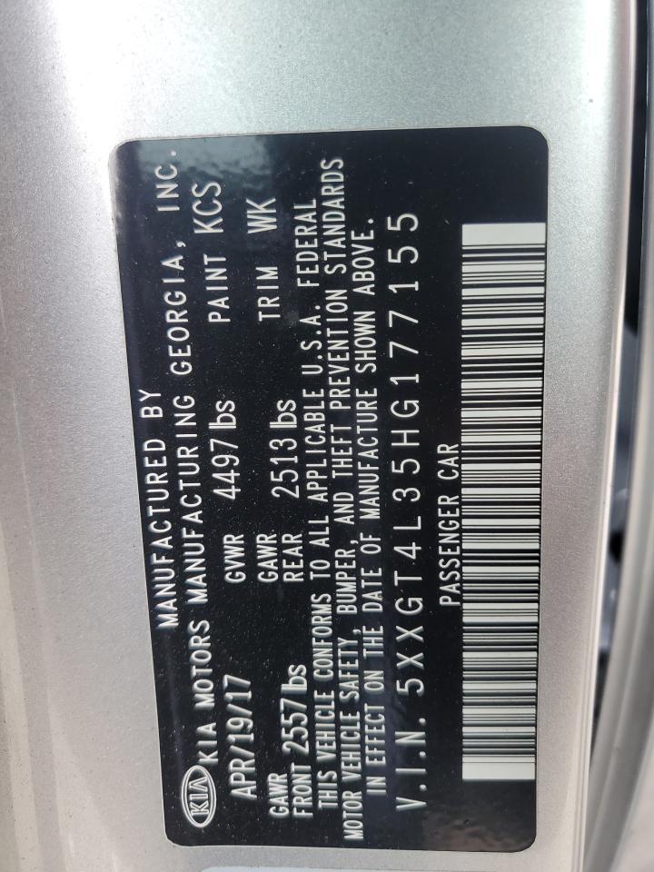 2017 KIA Optima lx