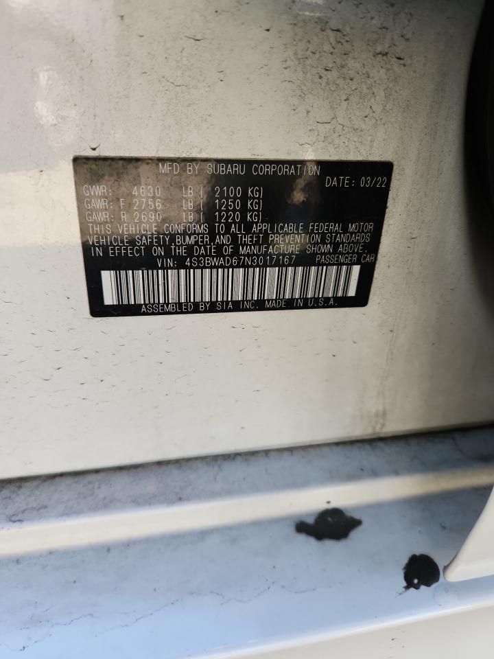 2022 Subaru Legacy Premium