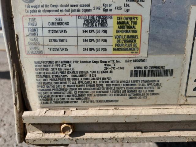 2022 Haulmark PP716T2-D Enclosed Cargo Trailer