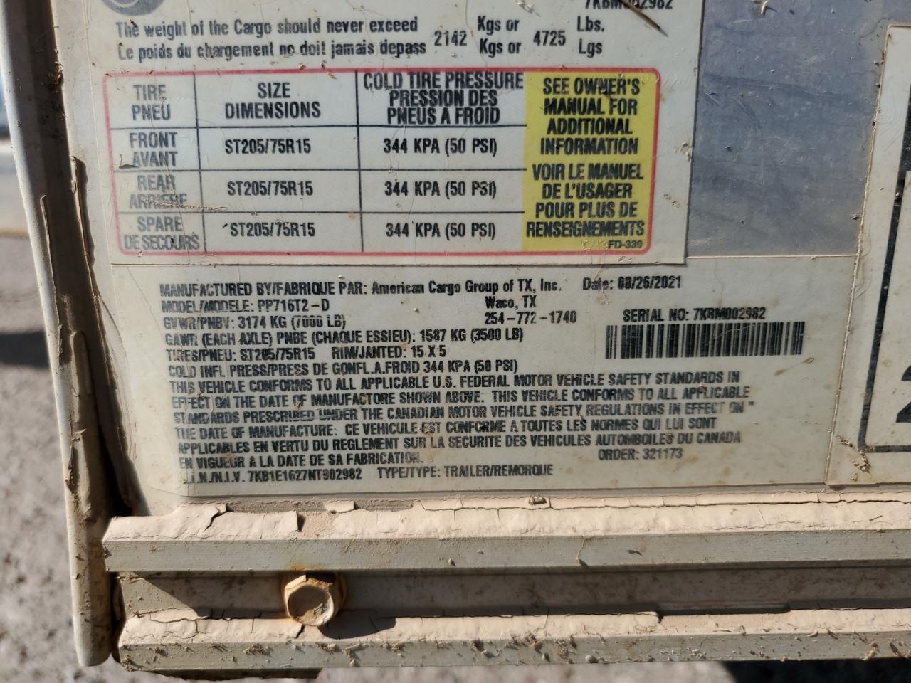 2022 Haulmark PP716T2-D Enclosed Cargo Trailer