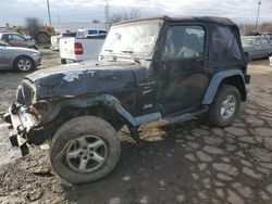Jeep Wrangler salvage cars for sale: 2000 Jeep Wrangler / tj Sport