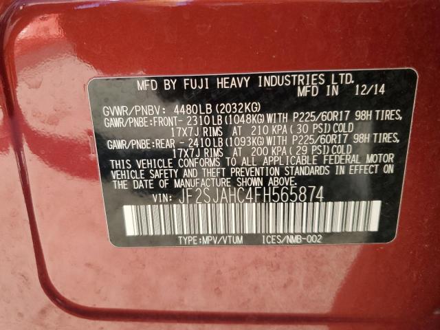 2015 Subaru Forester 2.5i Limited