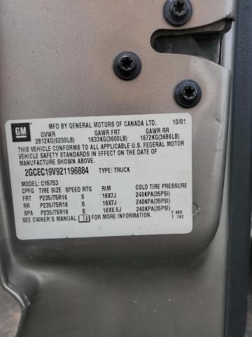 2002 Chevrolet Silverado C1500